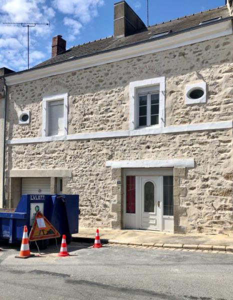 Rénovation de façade en pierre